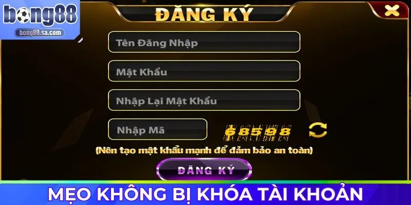 Chủ động bảo vệ tài khoản cá nhân để không bị khoá